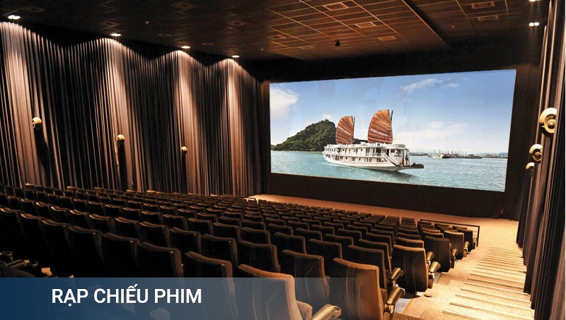 Rạp chiếu phim hiện đại và tiện nghi tại Shophouse Tuần Châu